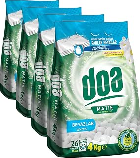 DOA Matik Deterjan Beyazlar 4 kg (4 paketi)