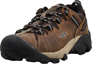 KEEN Men's Targhee 2 Low Waterproof Hiking Shoes - Wide Fit, All-Terrain Traction, KEEN.DRY Breathable