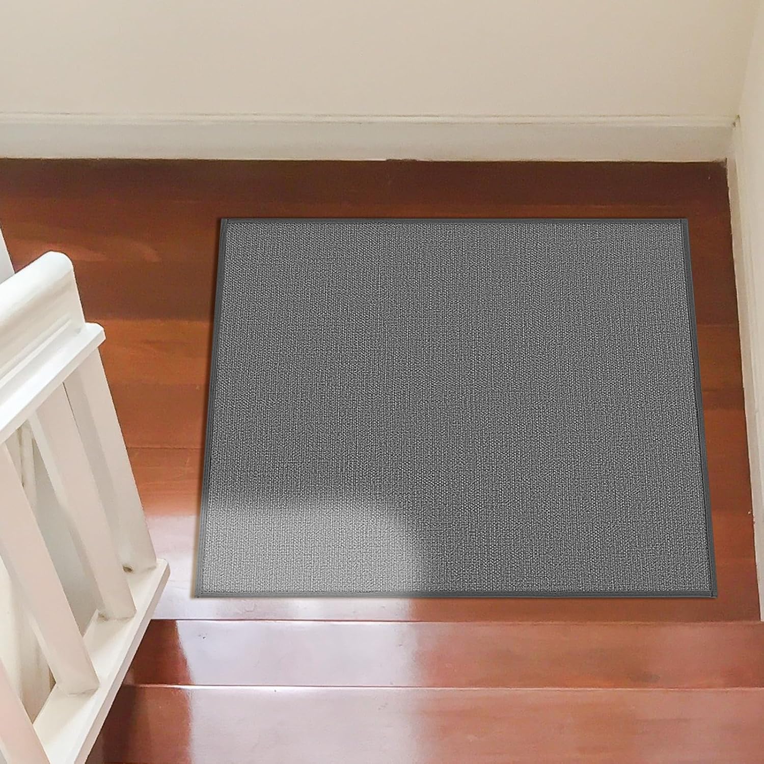 Stair Treads Non Slip for Wooden Steps,Stair Carpet Treads Indoor,Rubber Backing Stair Rugs,No Residue Reusable Non Slip Mat for Kids and Dogs,Beige,8"x30",10 Pieces