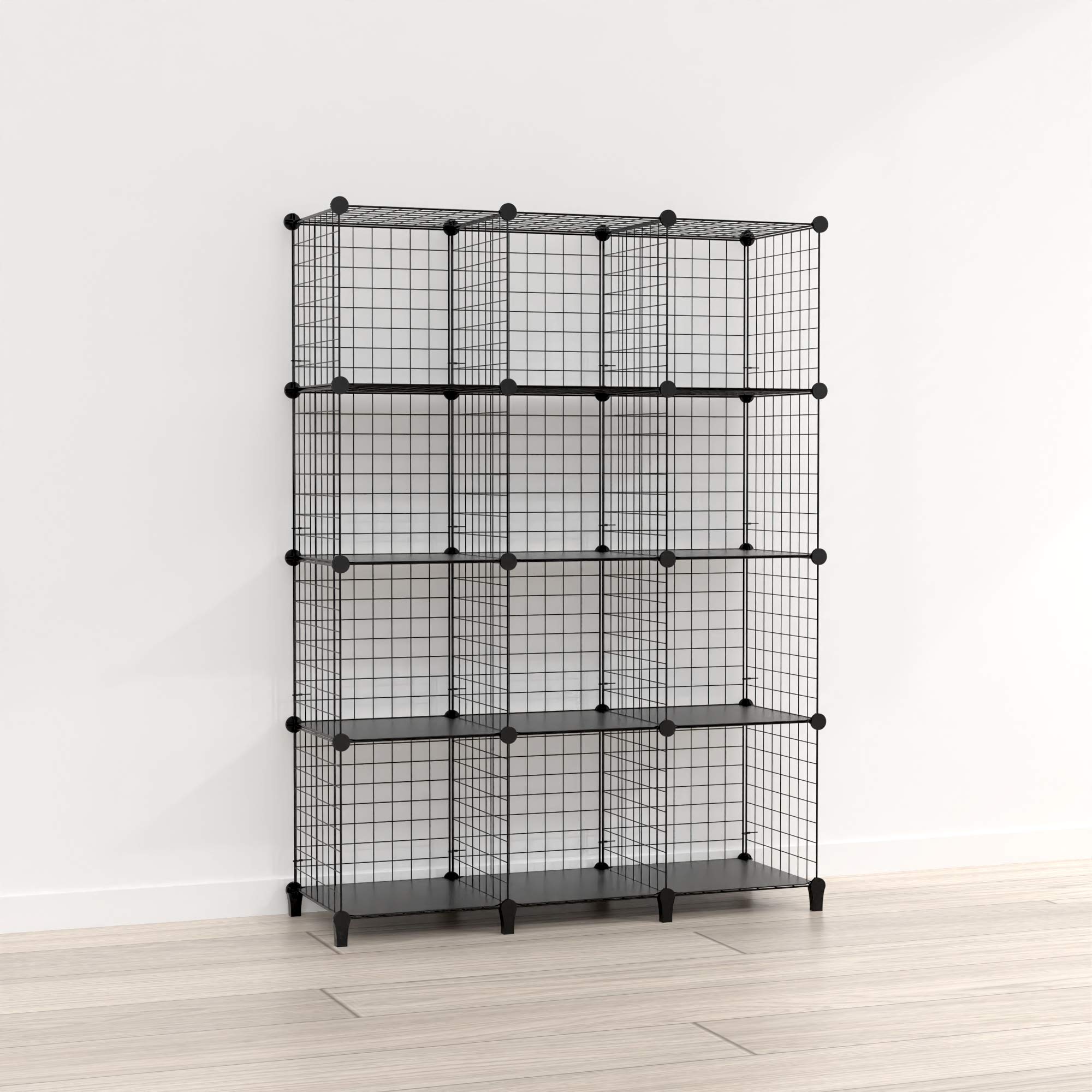 Buy SIMPDIY Bookshelf Multifunction Spacesaving Metal Organizer Wire