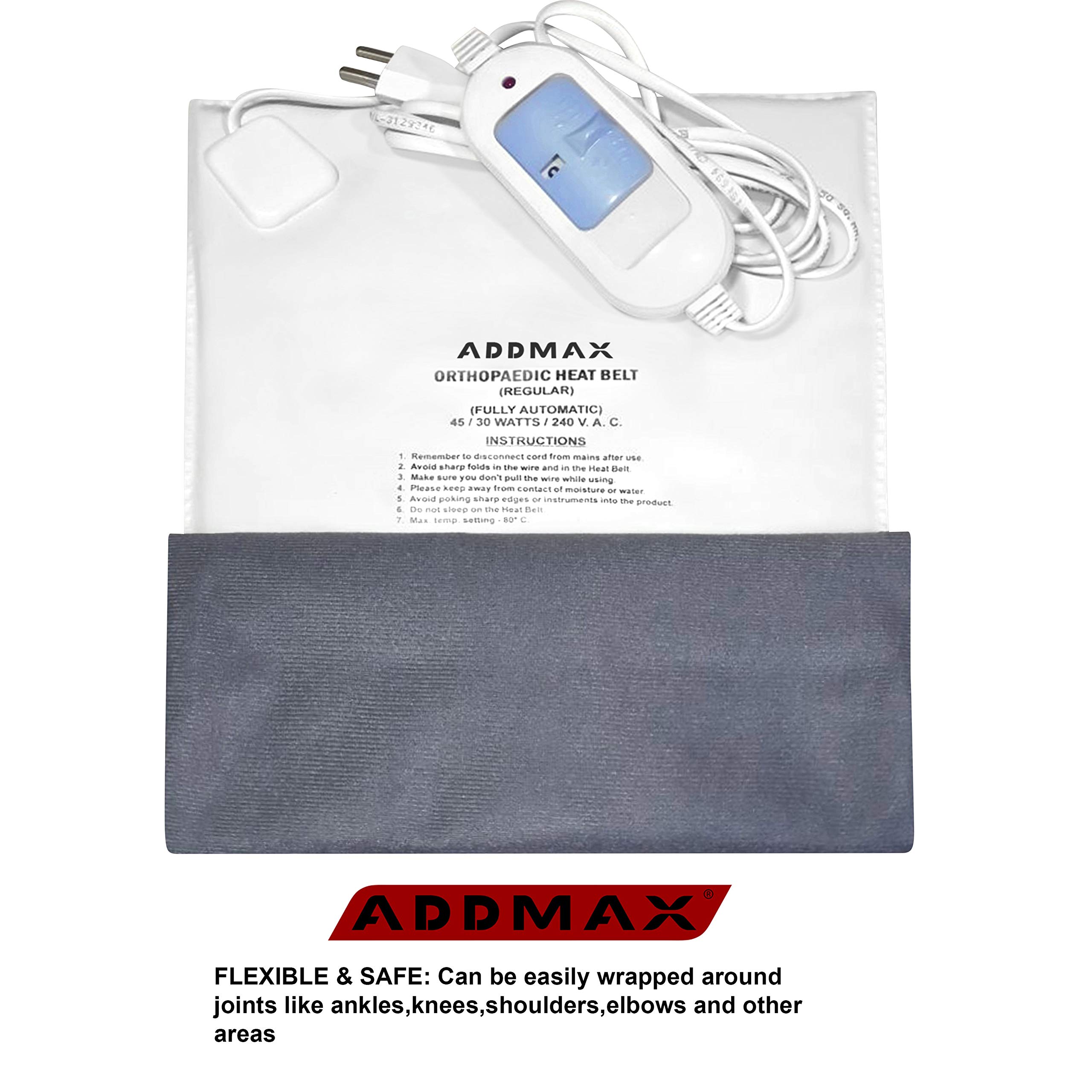 ADDMAX Electric Heating Pad Orthopedic Electric Heating Waist Belt