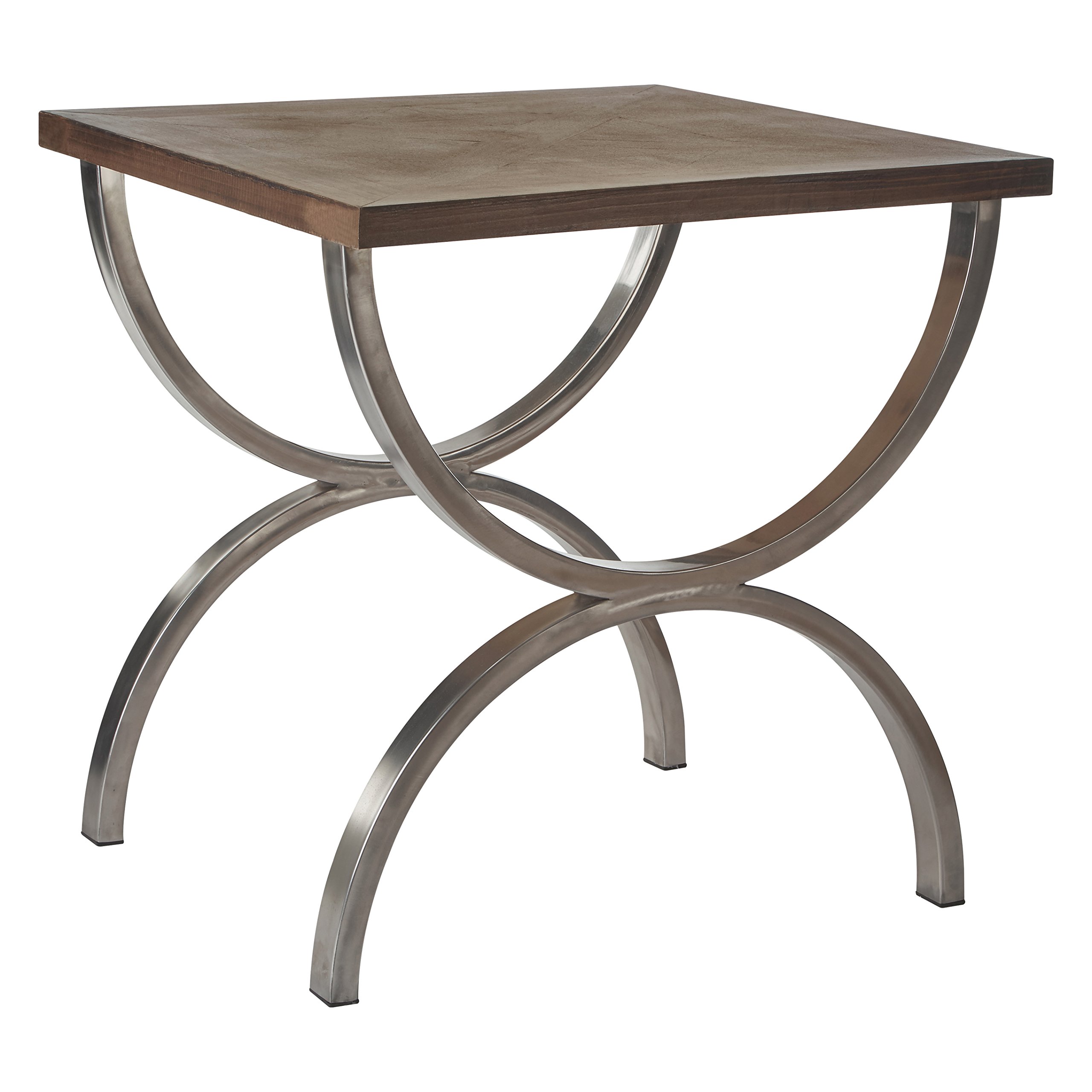 Premier Housewares Greenwich Side Table, Wood, Natural
