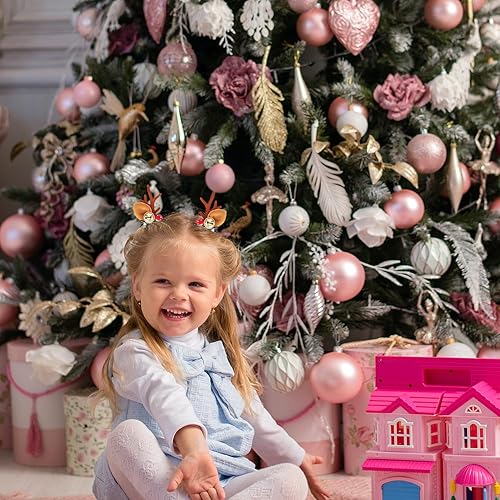 Miniatura 6 de 3 pinzas para el pelo de Navidad, accesorios para el cabello de Navidad, pinzas para el cabello de Navidad para niñas, horquilla de Navidad para