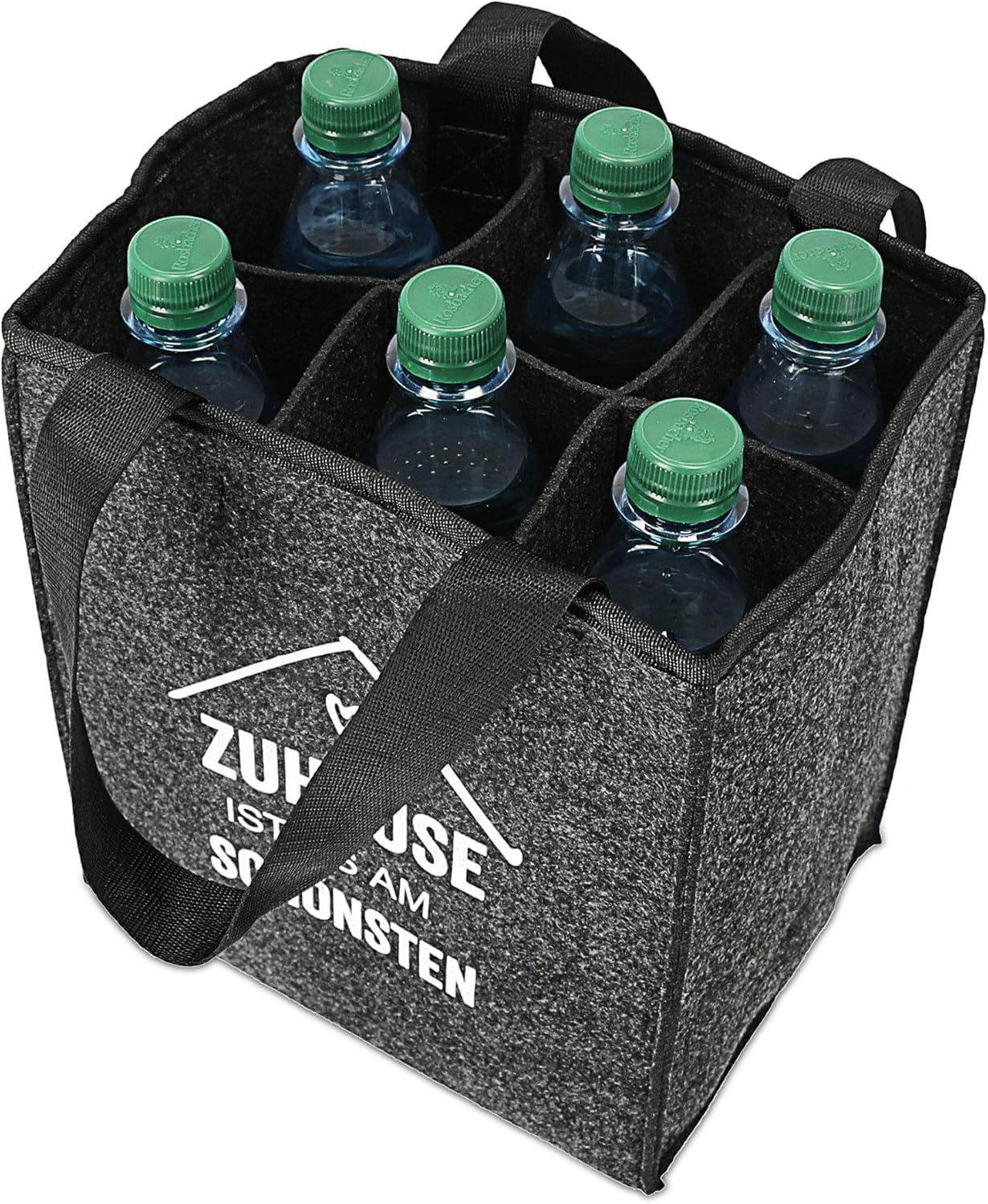 Porte-bouteilles Pour 6 Bouteilles Sac En Feutre Panier à