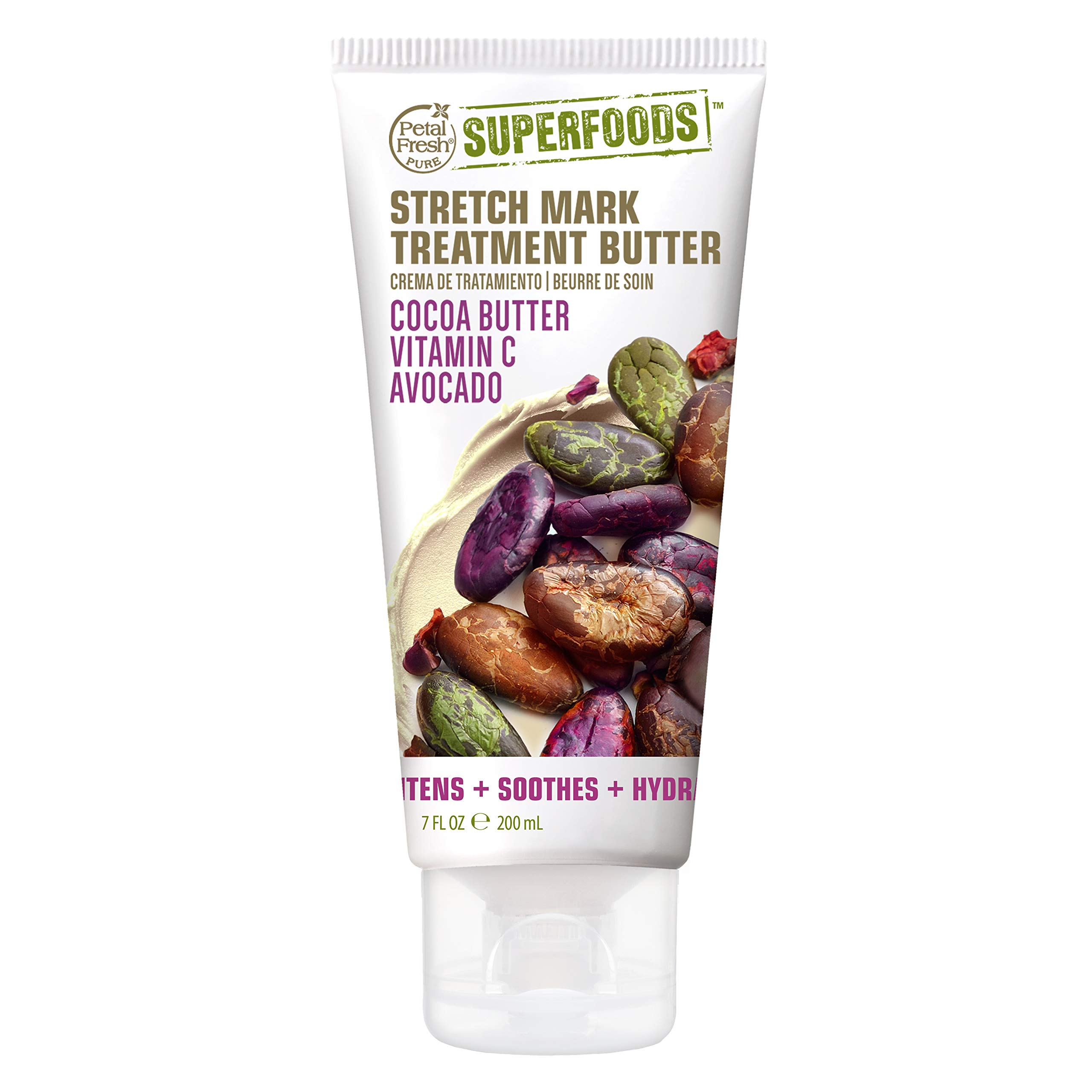 Buy Petal Fresh Super Foods Stretch Out Cocoa Butter, E, Avocado