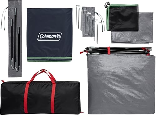 Miniatura 7 de Coleman Tienda Skydome con configuración de 5 minutos, tienda de campaña resistente a la intemperie para 2468 personas con lluvia y bolsa de