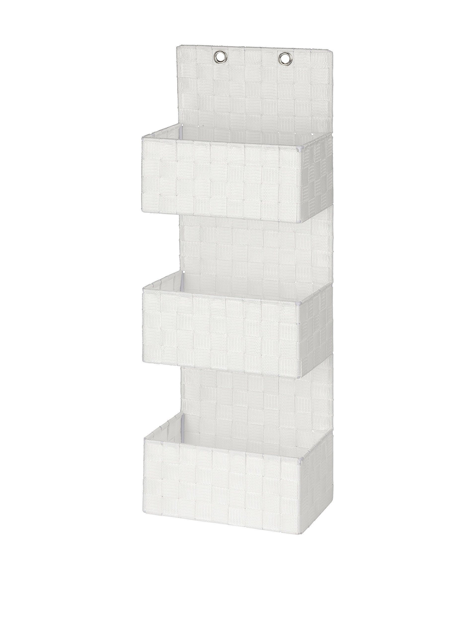 Wenko Set Estante de baño 2 Uds. Blanco