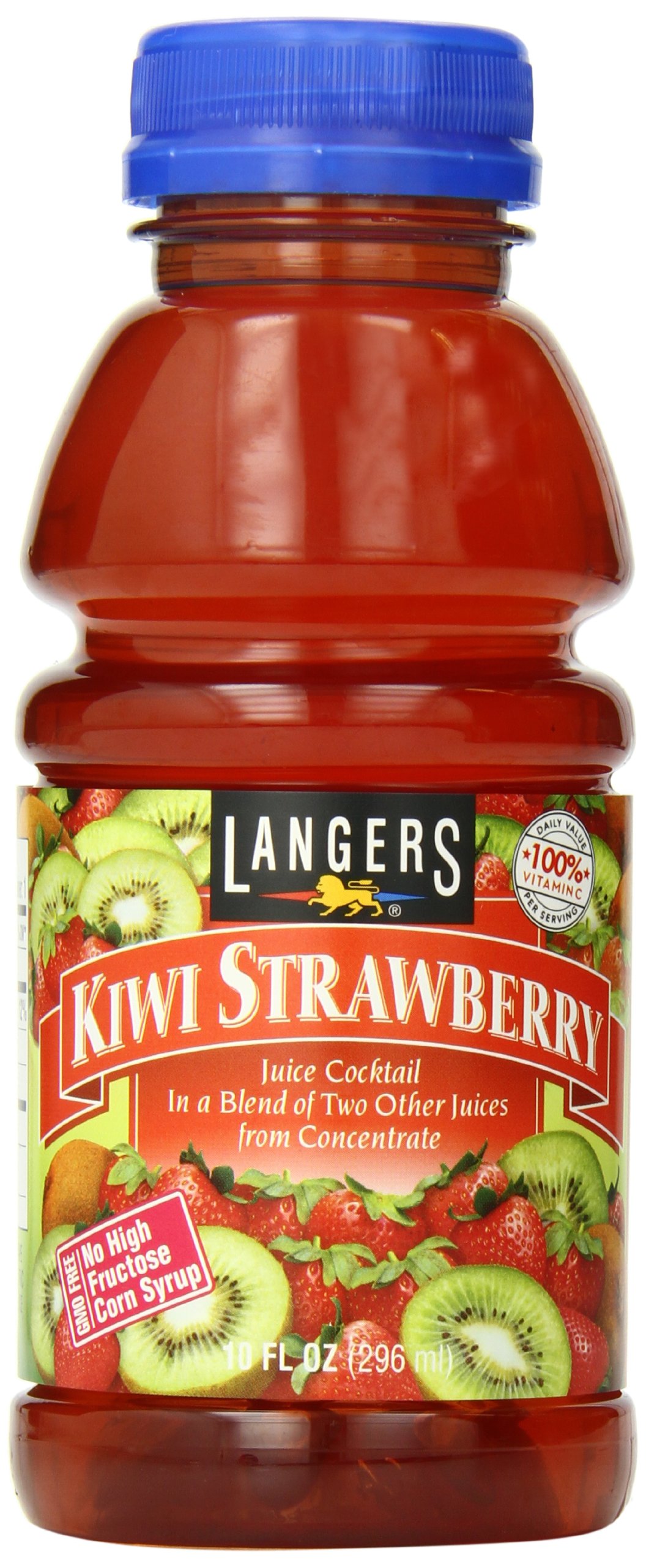 Amazon.com : Langers Juice Cocktail, Kiwi Strawberry, 10 Fl Oz