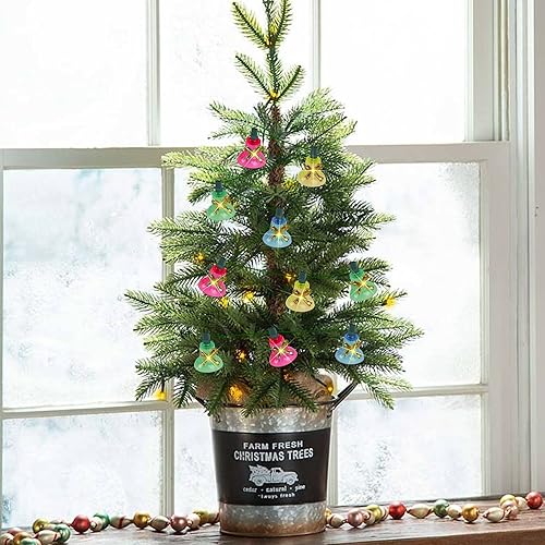 Miniatura 5 de Twinkle Star Juego de 30 luces musicales de Navidad 25 canciones clásicas navideñas 7 funciones bombilla incandescente transparente luz de alambre