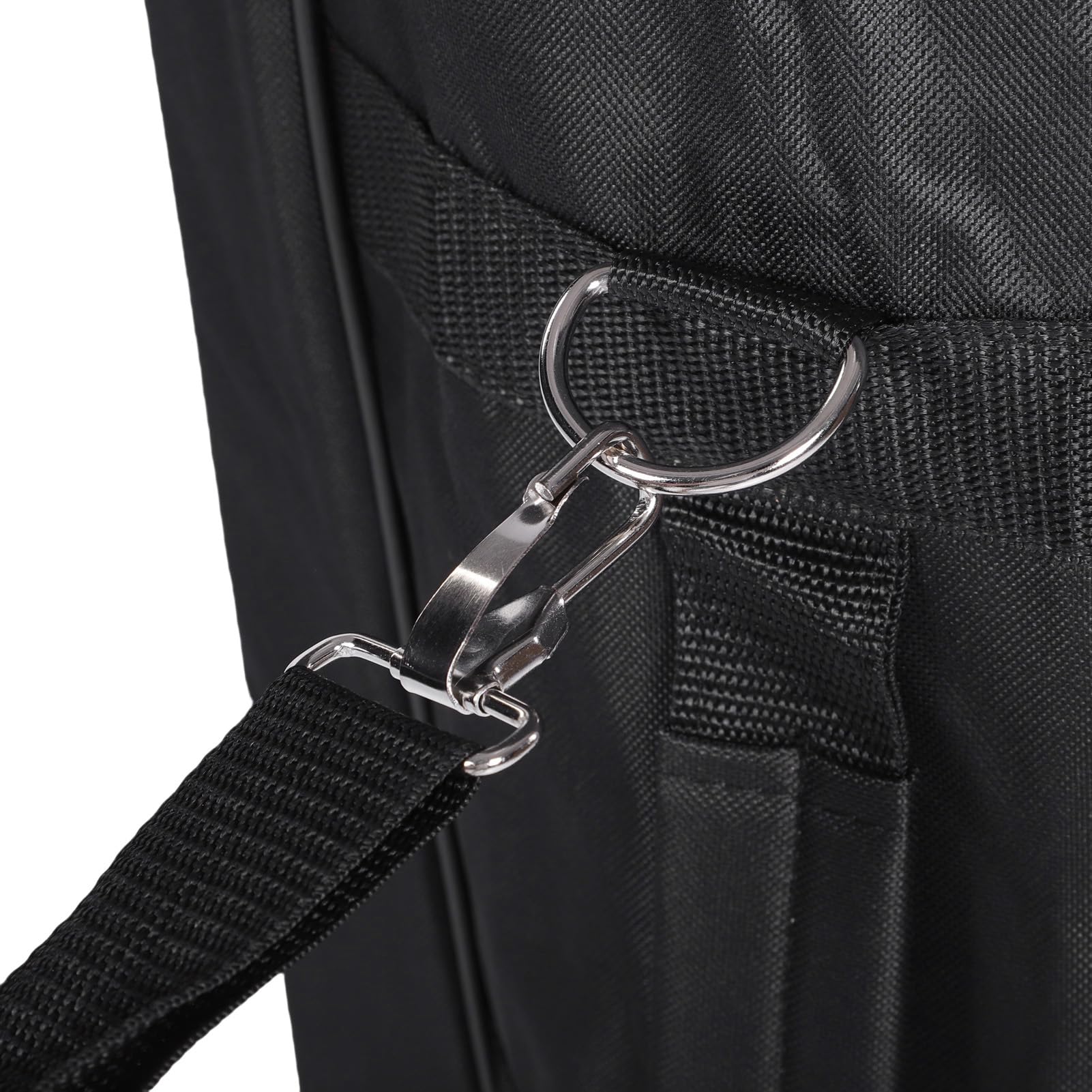 Bolsa de Viaje para Palos con Ruedas, Bolsa Plegable y Portátil de Nailon para Palos de Golf, Interior Espacioso
