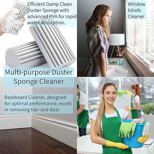 Miniatura 3 de Elkanah Cepillos de limpieza para uso doméstico, pequeños cepillos de limpieza para espacios pequeños, fregadero, baño, suministros de limpieza