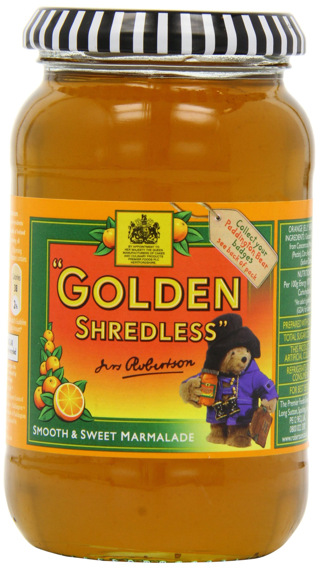Robertsons Golden Shredless Smooth Sweet Marmalade 454 g (Pack of 6)