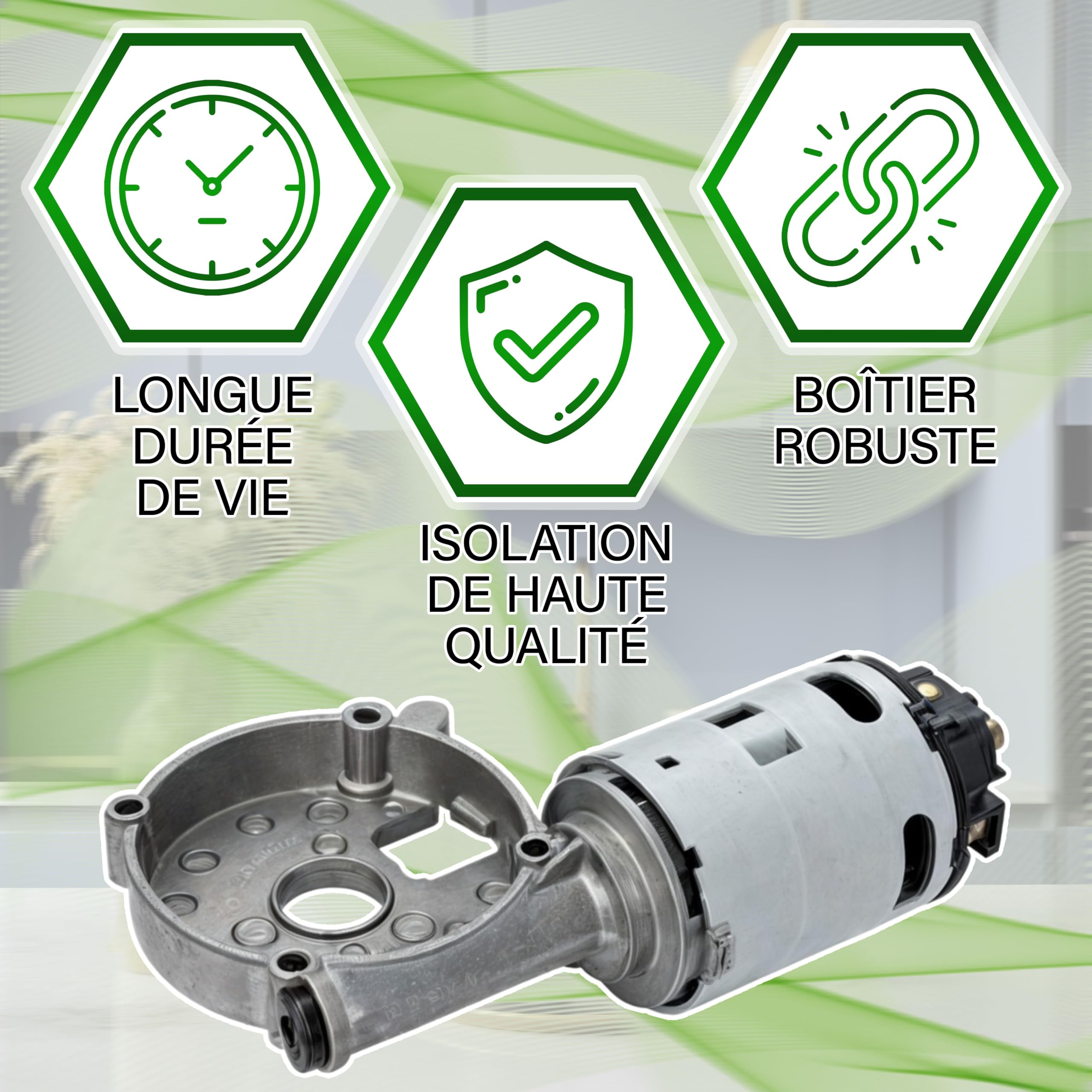 Moteur de Moulin à Café pour Machine a Cafe Grain 11000513 pour Gaggia | 421941144031 996530000317 pour Saeco pour Philips - Garantie de 5 Ans - ONIX TECH