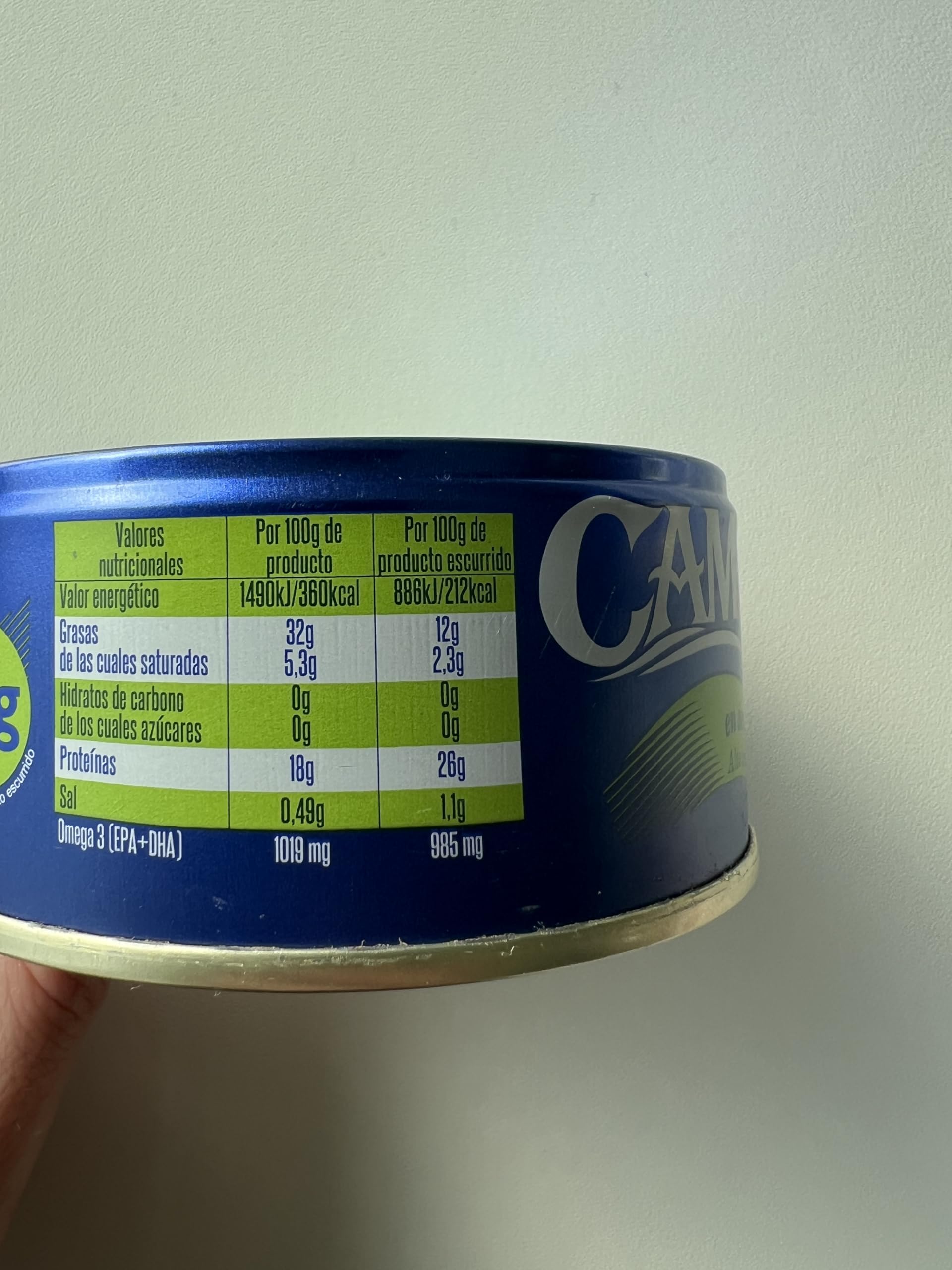 Campos, Conserva de bonito del norte en aceite de oliva - 160 gr. - 2