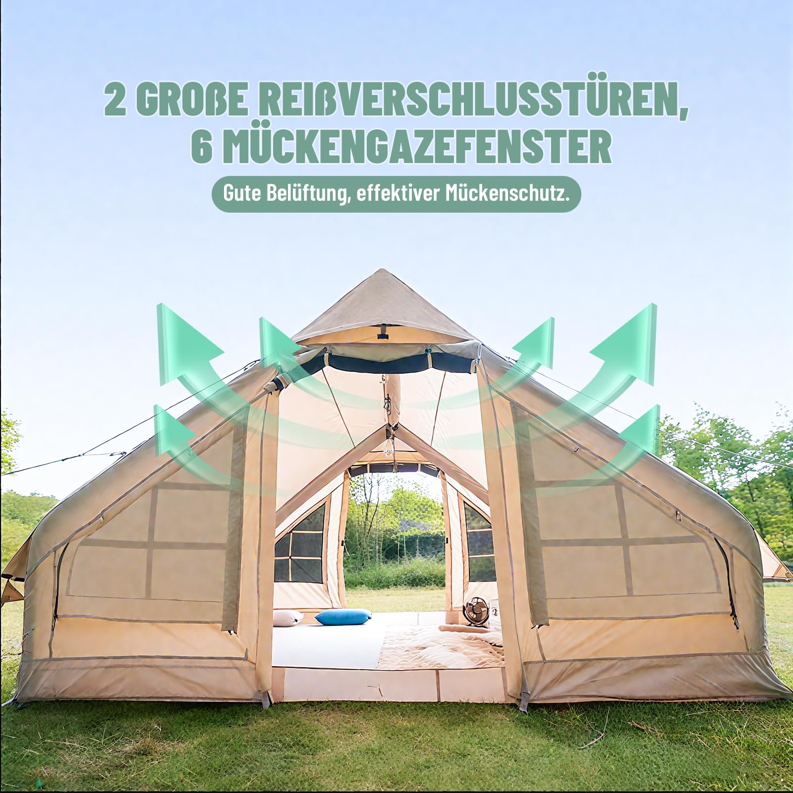 Tentes gonflables de grande taille pour le camping New | Ubuy