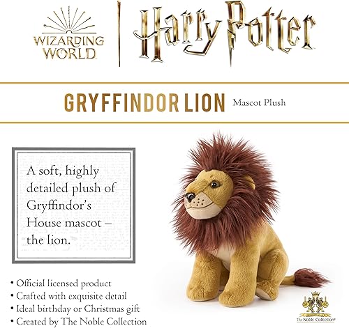 Miniatura 3 de The Noble Collection Harry Potter - Mascota de peluche de Gryffindor
