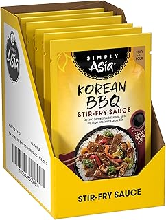 Simply Asia Korean BBQ Stir-Fry Sauce, 4.22 oz (Pack of 6)
