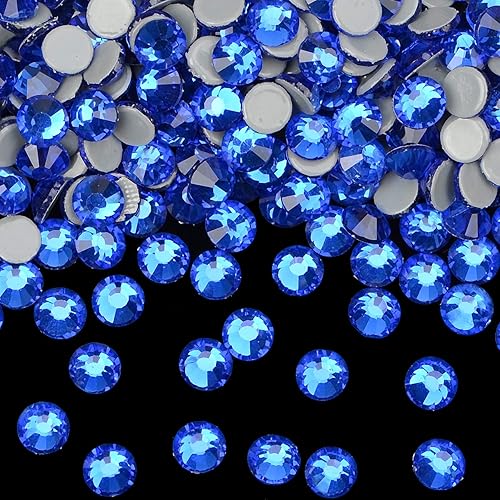 Miniatura 4 de FYGEM 4000 piezas de diamantes de imitación de hierro de fijación en caliente, fabricación de joyas con bolígrafo de recolección (zafiro, SS6)