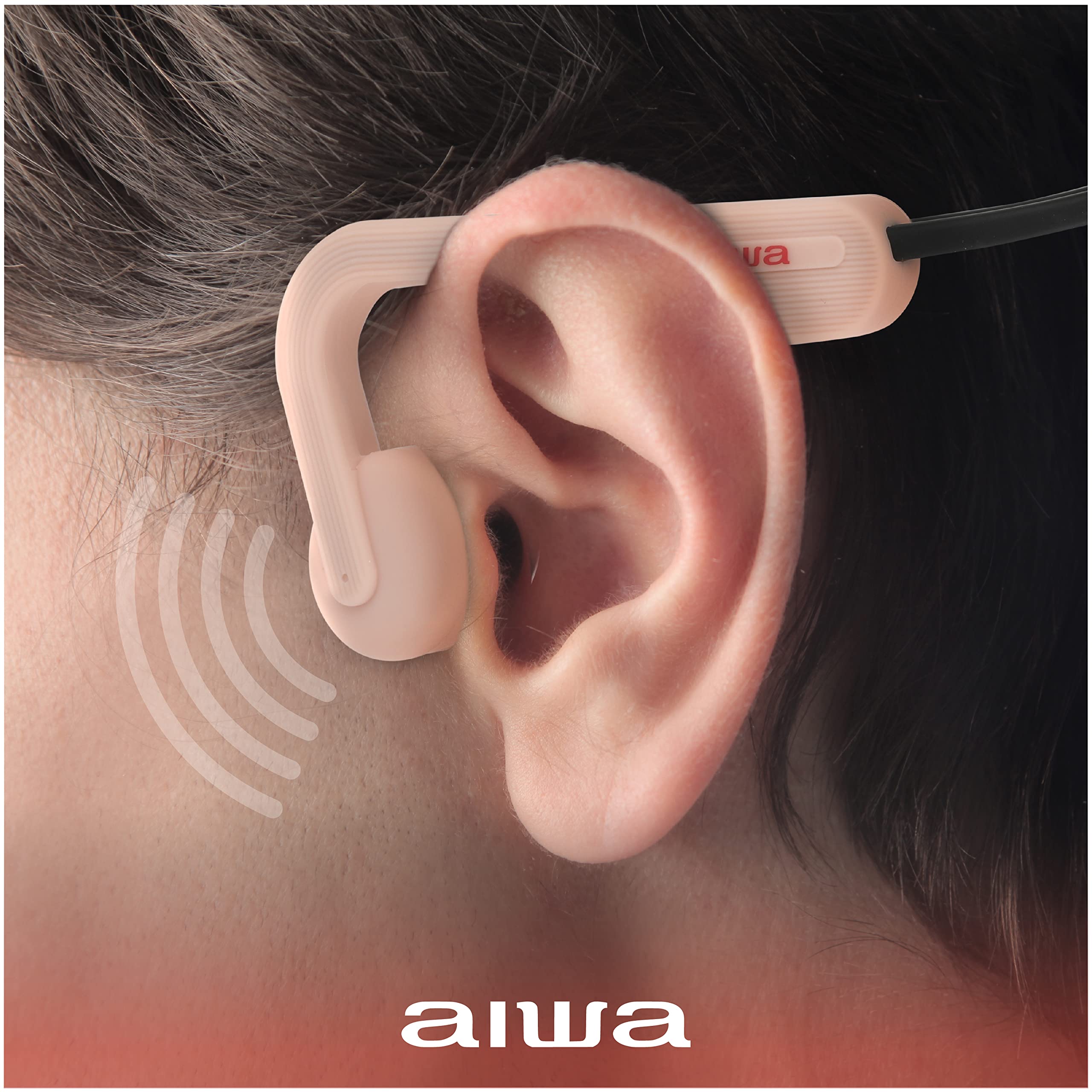 Cuffie Aiwa HP-AJ103 Neckband Per Jogging E Sport - Multicolore - Aperte Mai Usate