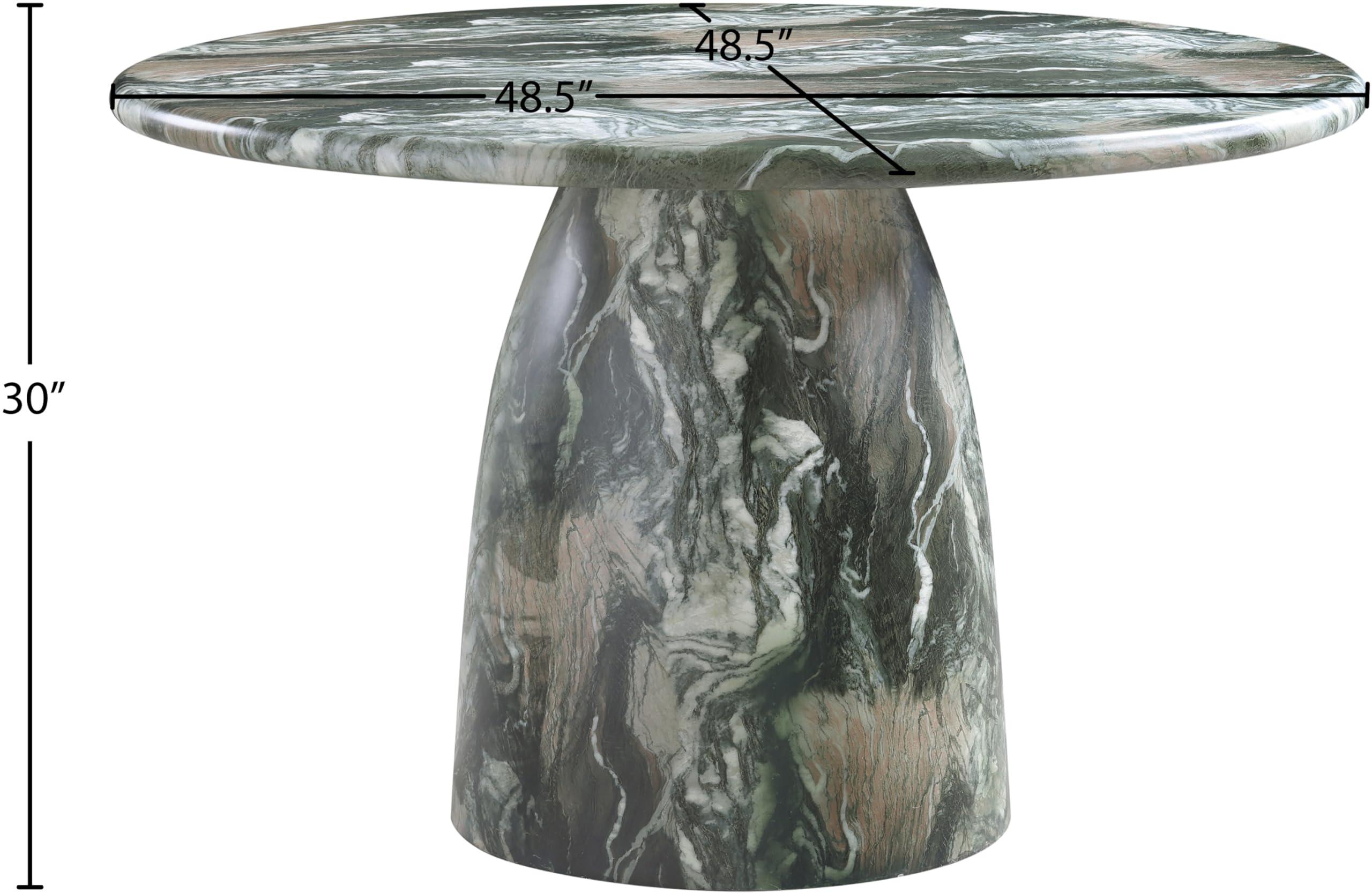 Amazon.com - Meridian Furniture Cosenza Green 48.5