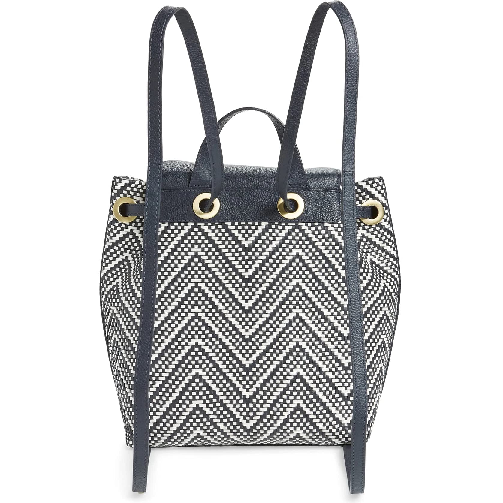 Michael Kors Junie Backpack Admiral Optic‎ White Leather 