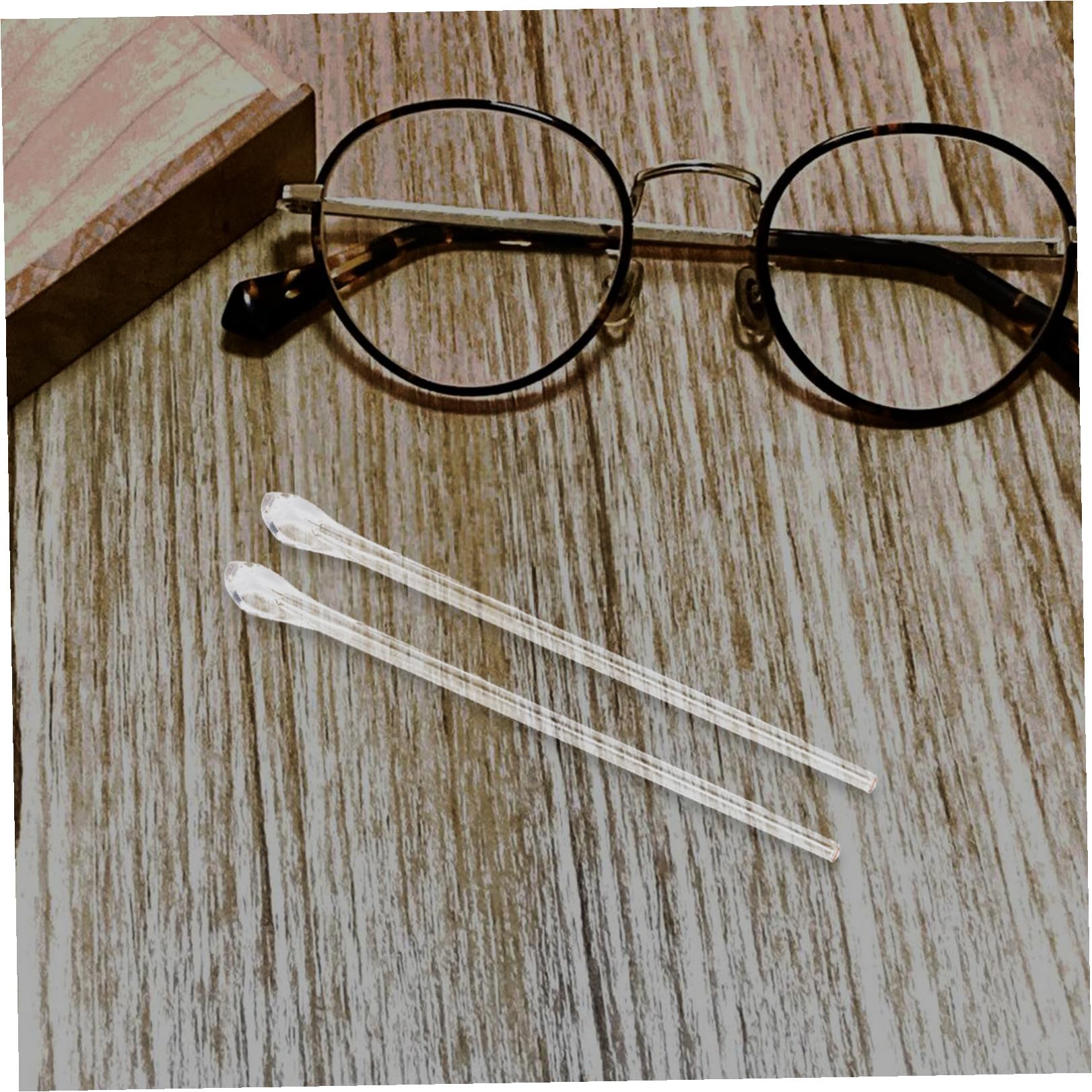 Embouts de Branches pour Lunettes en Silicone Transparent Lot de 10 Support Antidérapant Ergonomique pour Lunettes de Soleil et Usage Quotidien