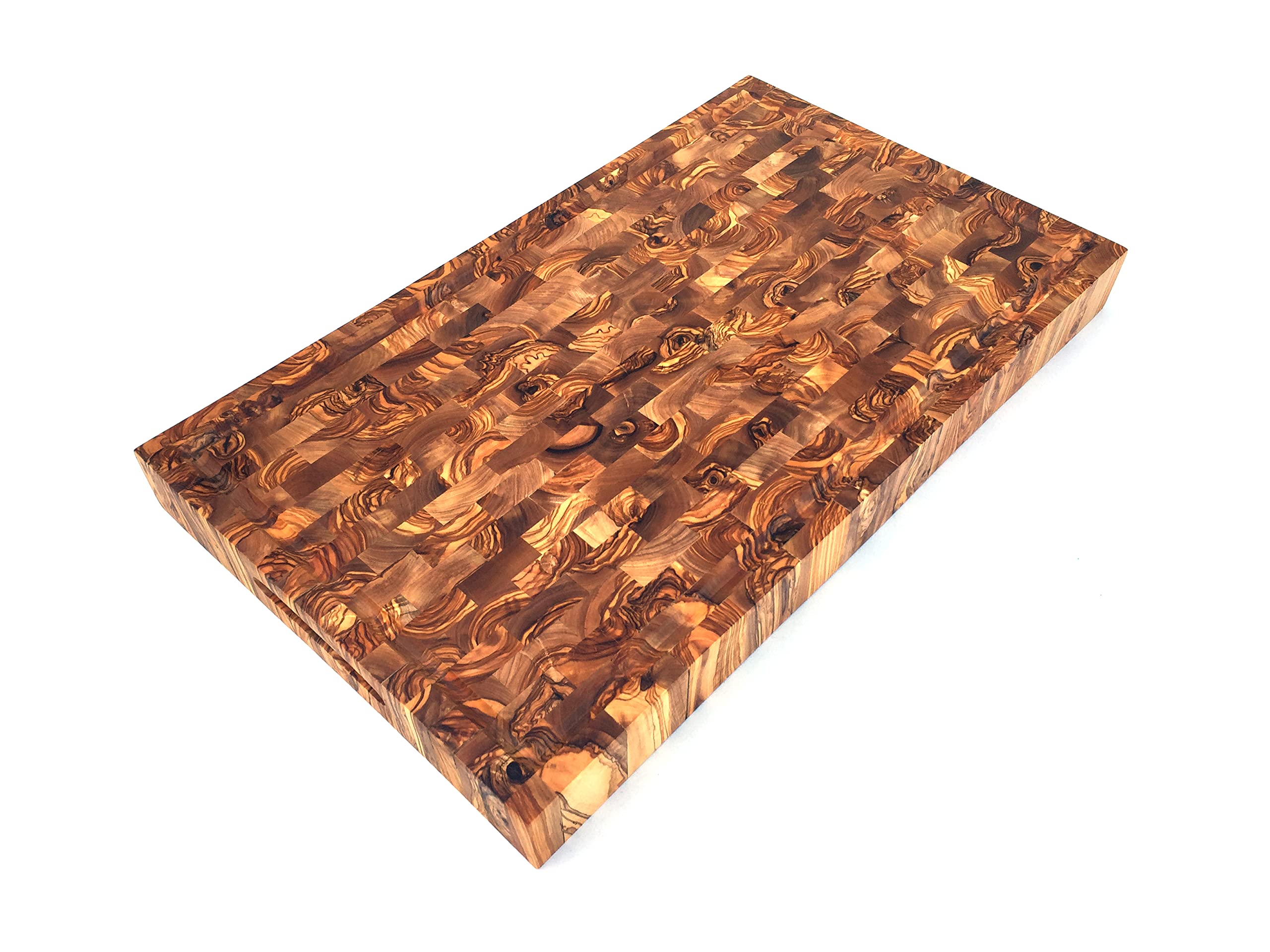 The Bigchef Mosaicmood - Tabla de cortar (rectangular, con surco para jugo, 50 x 30 cm (+/- 1 cm), alta calidad
