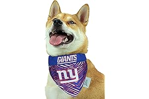 Zubaz NFL New York Giants Reversible Dog Bandana