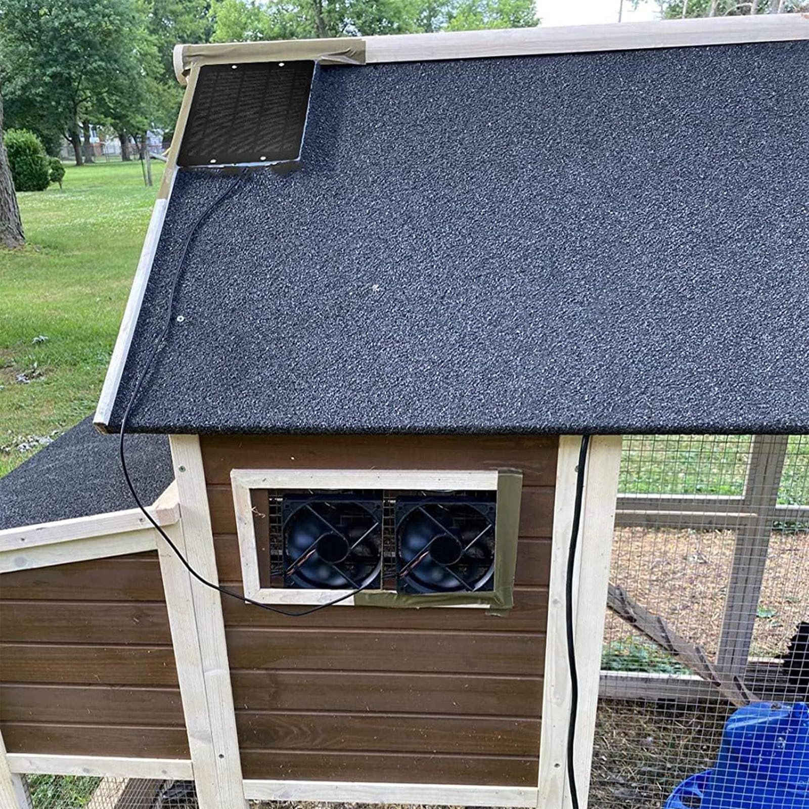 SPORTARC Ventilateur d'extraction de panneau étanche extérieur