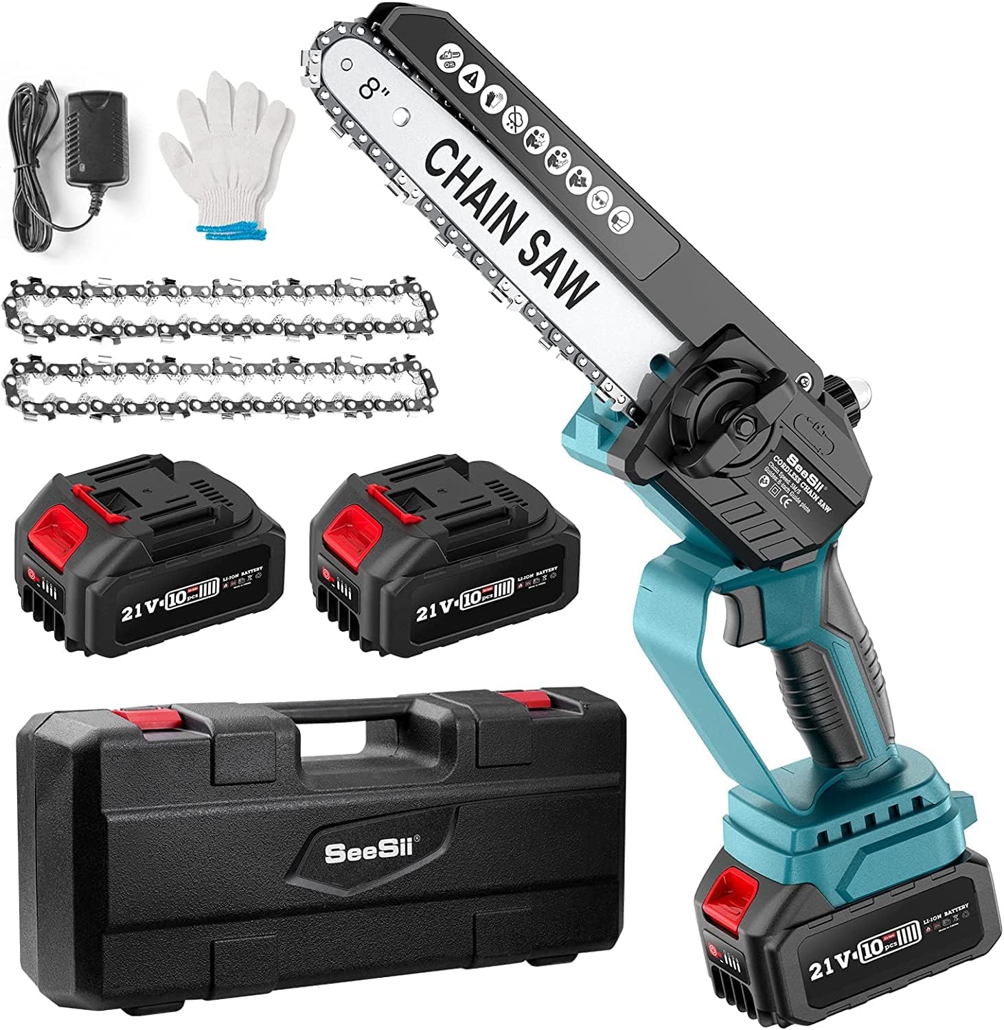 Amazon.co.jp Chainsaw, Rechargeable, Handy Chainsaw, Uses Brushless