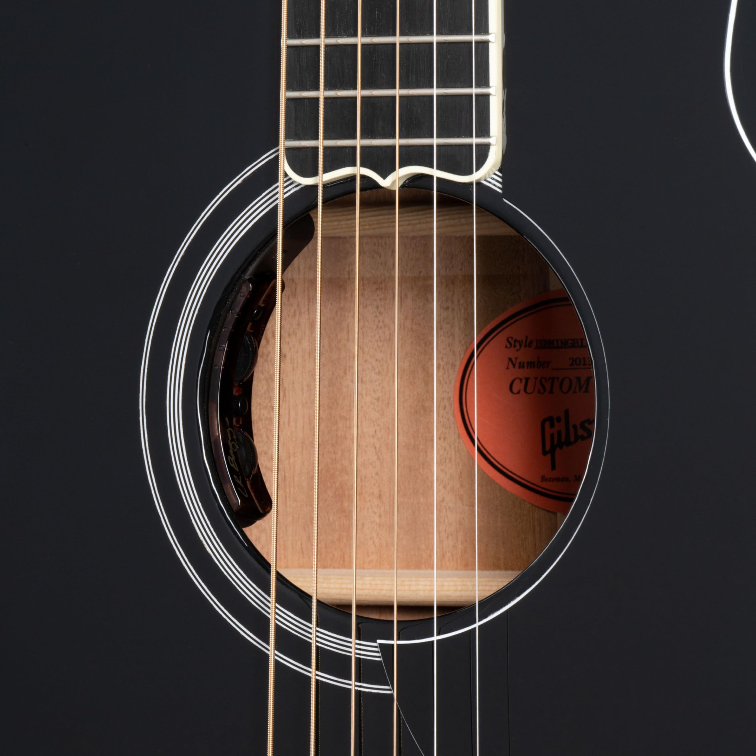 Amazon | Gibson Hummingbird Custom Ebony アコースティックギター