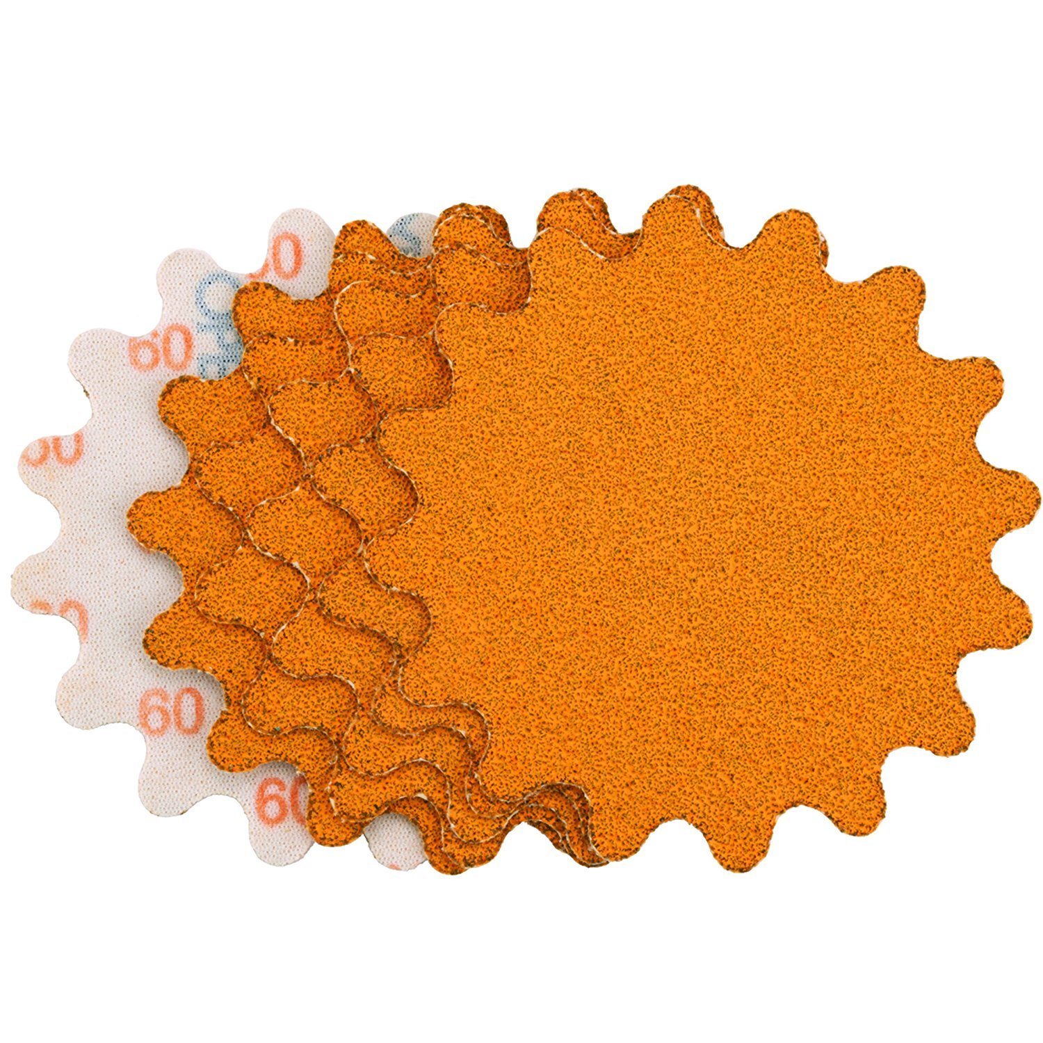 New Wave Hi-Per Gold 3" Sanding Disc 80 Grit 10 Pack