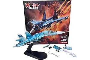 Sukhoi Su-34 Wltk 1/100 Scale Diecast Aircraft Model