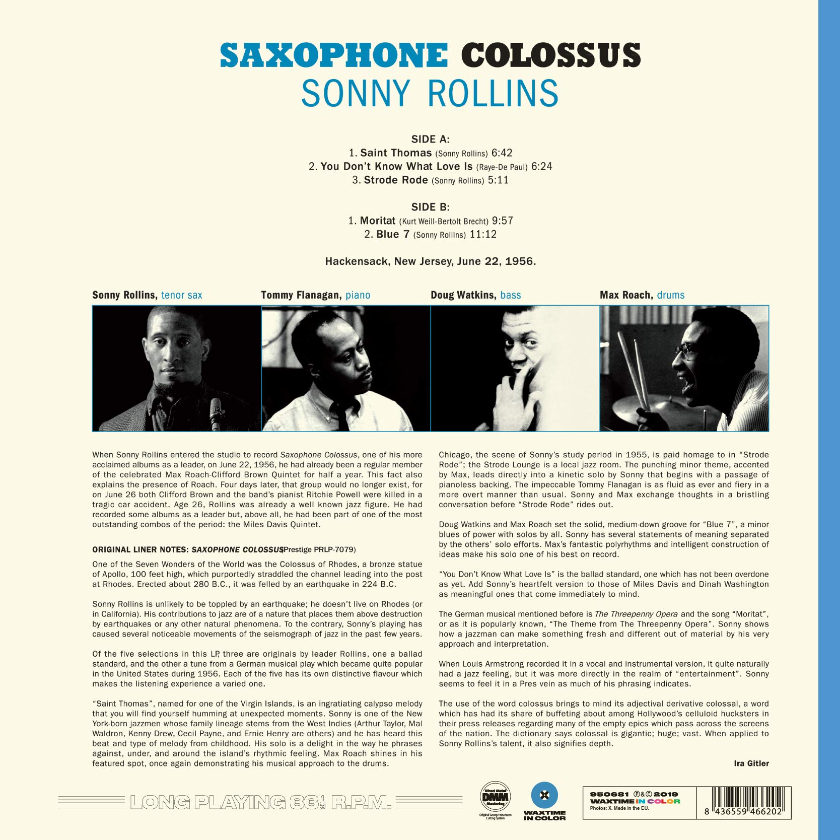 SAXOPHONE COLOSSUS -HQ-