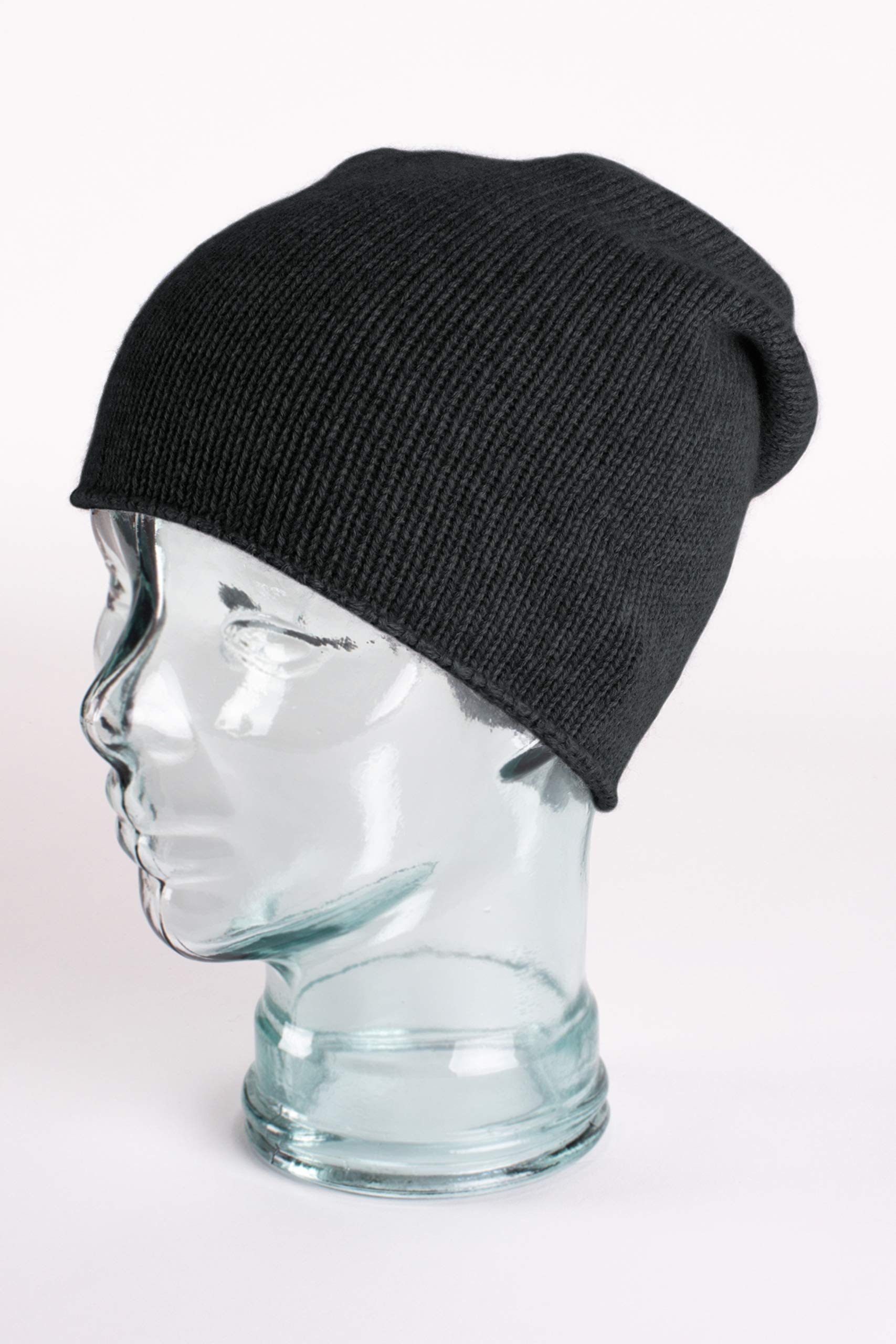 Love Cashmere Berretto Uomo in Cashmere al 100% (Mens Cashmere Hat) - varietà di Colori - Realizzato a Mano ad in Scozia