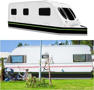 No Drilling Required Rv Winter Skirting 95cm Tall for 5th Wheel Wind and Snow Proof Camper Skirting,28m/91ft