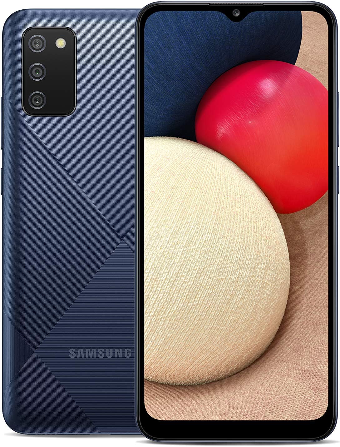 Samsung Galaxy A02s Dual SIM 64GB 4GB RAM 4G LTE (UAE Version), Blue