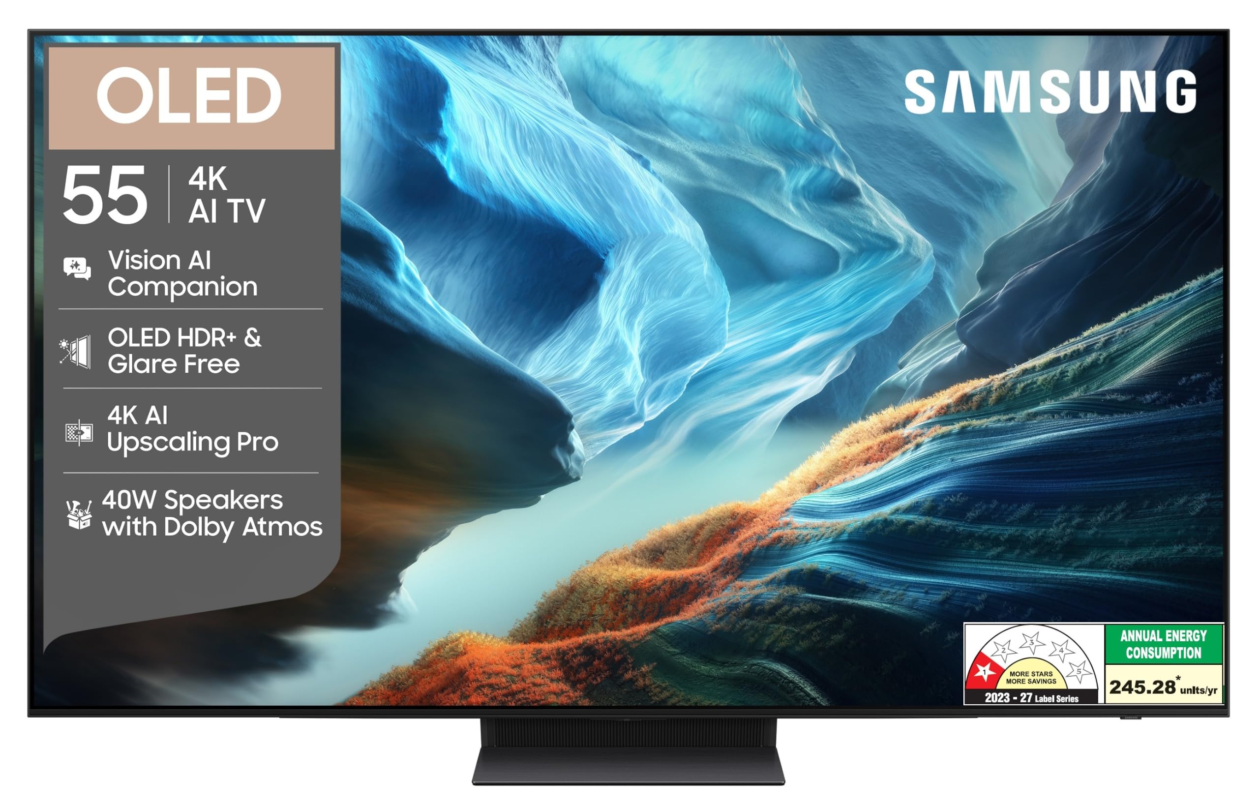 samsung 55 inches oled 4k samsung vision ai smart tv qa55s90haulxl