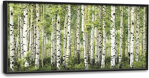 Miniatura 29 de Arte de pared con marco de flores azules abstractas extra grandes para sala de estar, elegantes cuadros florales de gran tamaño, pintura en lienzo,