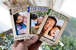 Personalized Wallet-Size Magnetic Photo Frame: Cherish Memories on the Go