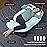 MOON PARK Pregnancy Pillows for Sleeping - U Shaped Full Body Maternity Pillow with Removable Cover - Support for Back, Legs, Belly, HIPS - 57 Inch Pregnancy Pillow for Women - Aqua