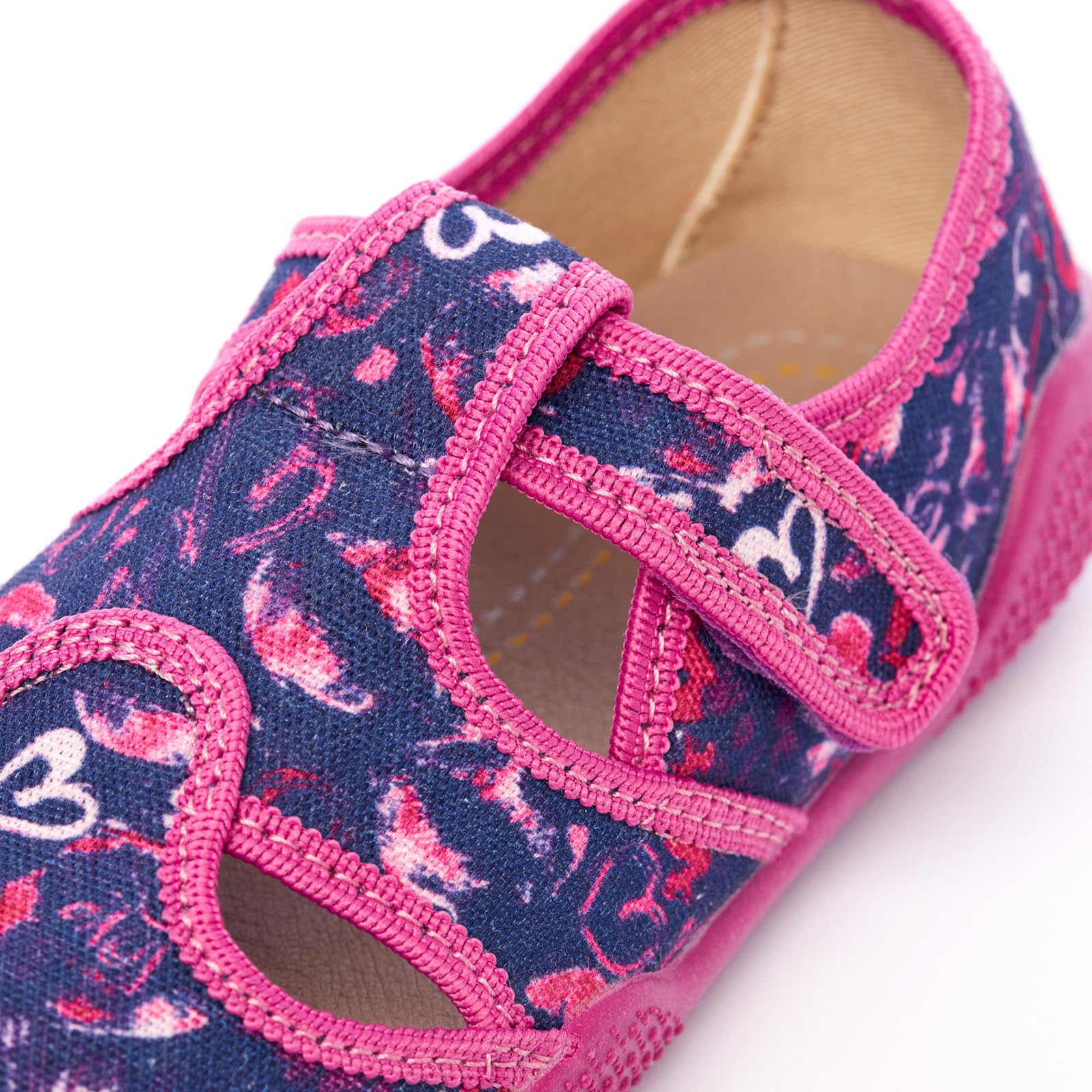 Zapatillas niño y zapatillas niña de tela suave - Zapatillas casa y exterior cómodas, antideslizantes y transpirables para bebés y niños. Ideales para uso en interiores y exteriores. 410350