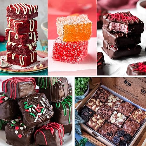 Miniatura 7 de Sidosir 2 moldes cuadrados de silicona para caramelo de caramelo, moldes de silicona de goma de 40 cavidades para bombas de grasa, molde de trufas