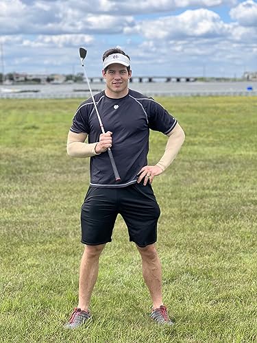 Miniatura 6 de Aegend - Mangas de protección solar con compresión, para cubrir tatuajes, mangas solares para hombres, mujeres y jóvenes