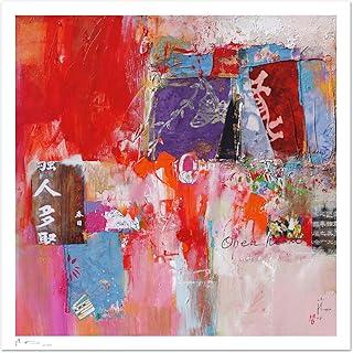 Fine Art Giclee Print - Open heart - on textured watercolor art paper 300g/m²