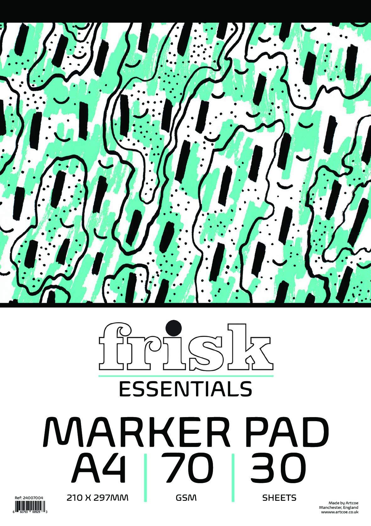 Frisk Esssentials Marker Paper Pad, A4, White