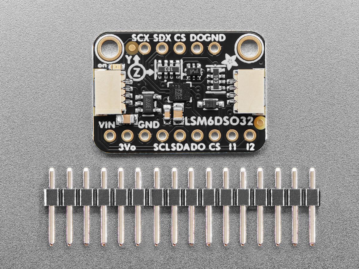 Adafruit LSM6DSO32 6-DoF Capteur d'accélération et gyroscope STEMMA QT/Qwiic, 4692