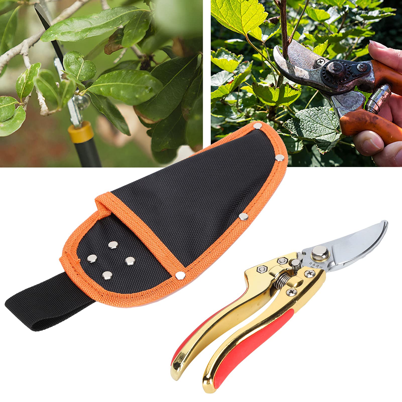 Forbici da potatura, cesoie manuali in Acciaio Legato, cesoie da Giardino, Forbici da Giardinaggio, tronchesi per potare cespugli, Fiori e Piante.
