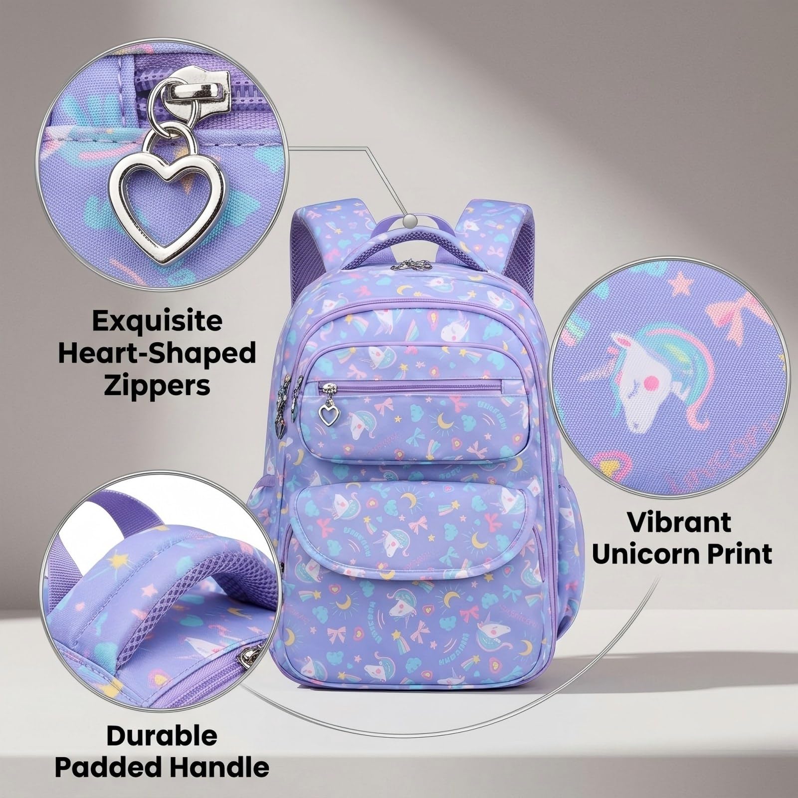 Mochilas Escolares Niña Niño Gran Capacidad Mochila Escolar para 7-12 Años Mochila Infantil Impermeable Multicompartimento Cómodo y Transpirable Mochilas Primaria