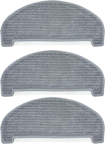 BBT - Piezas de repuesto lavables para trapeador Eufy RoboVac G40+, G40 Hybrid Mop Cloths, accesorios (paquete de 3)